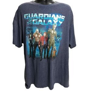 Guardians of the Galaxy Team 2014 Marvel T-Shirt - Men’s 2XL MCU Collectible Tee